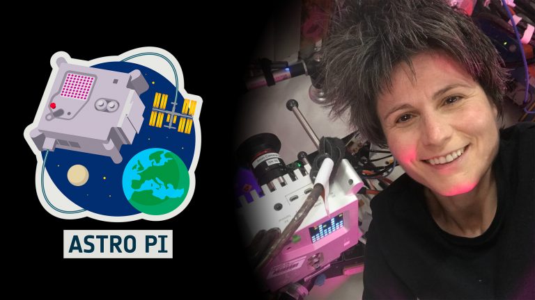 Astro Pi och Samatha Crisfoforetti