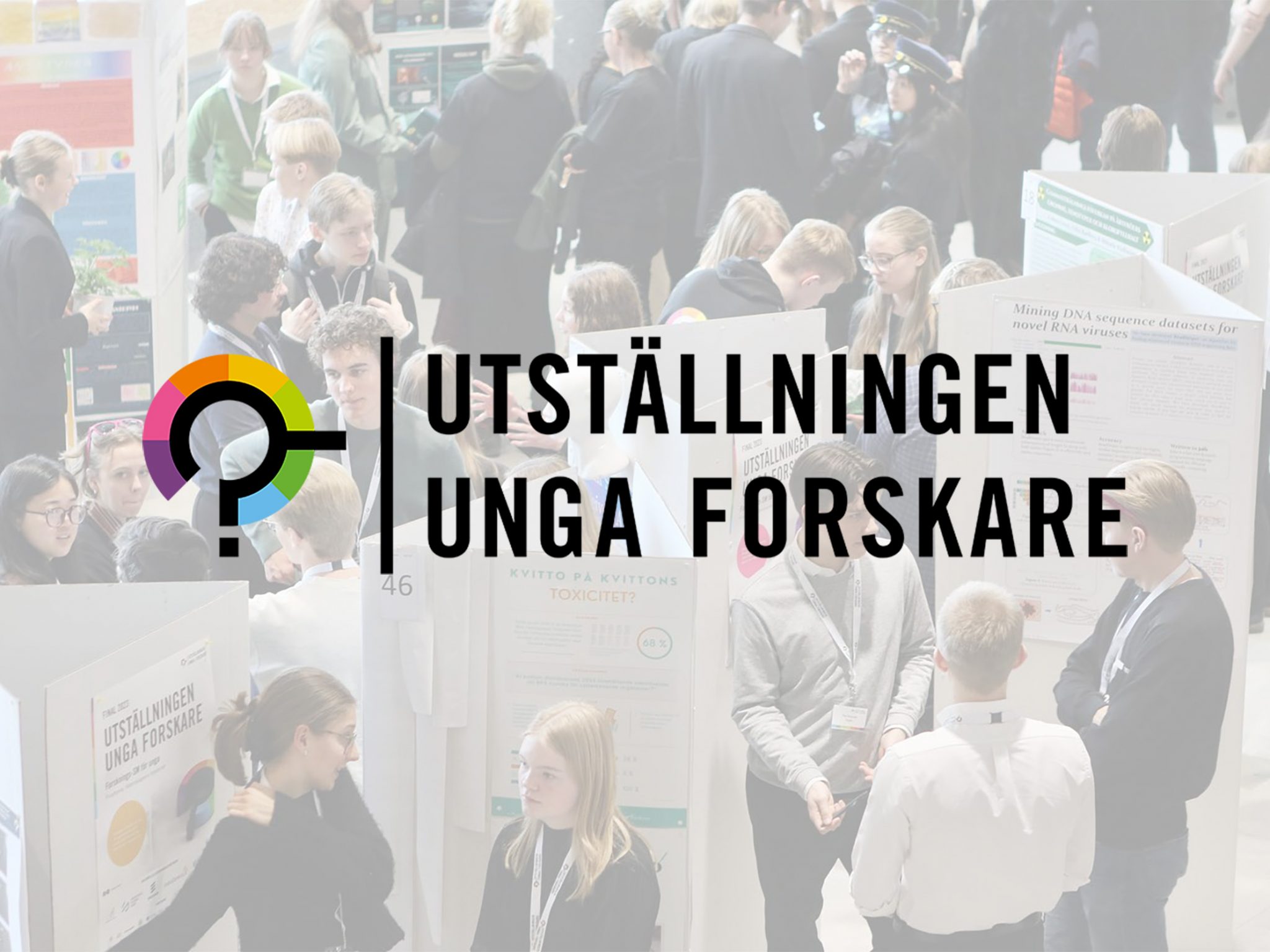 Mässan Utställningen unga forskare